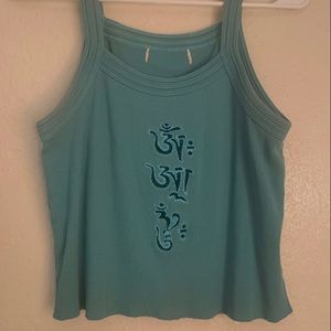 vintage cropped tank